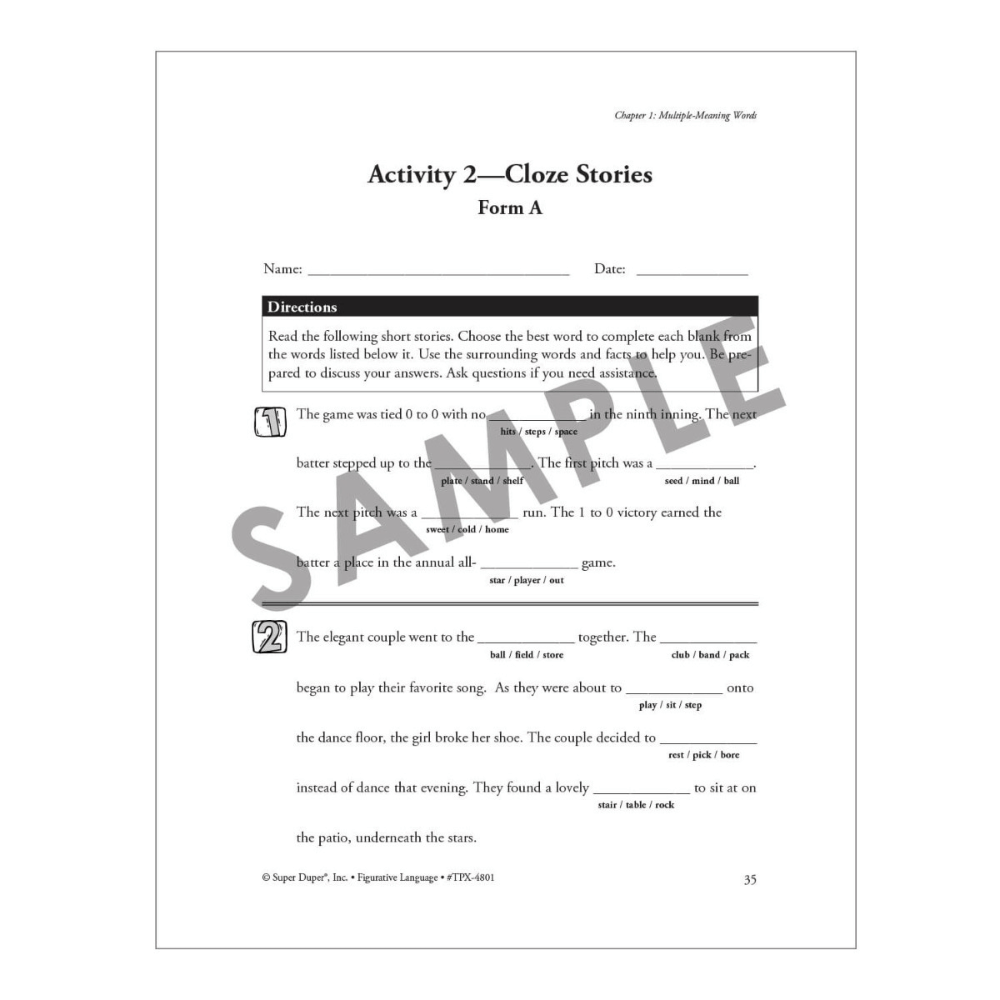 Figurative Language Book
