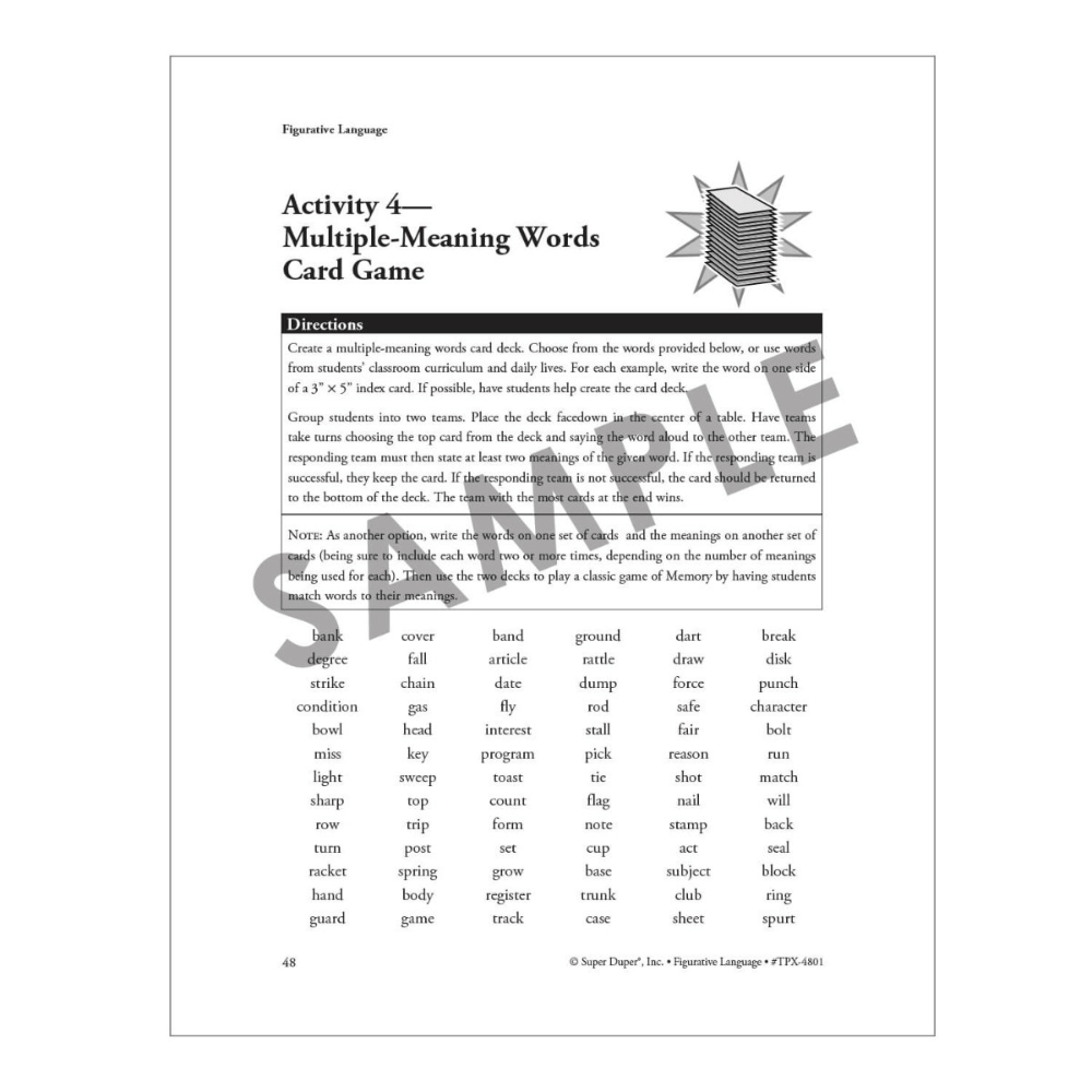 Figurative Language Book