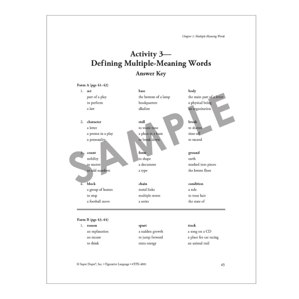Figurative Language Book