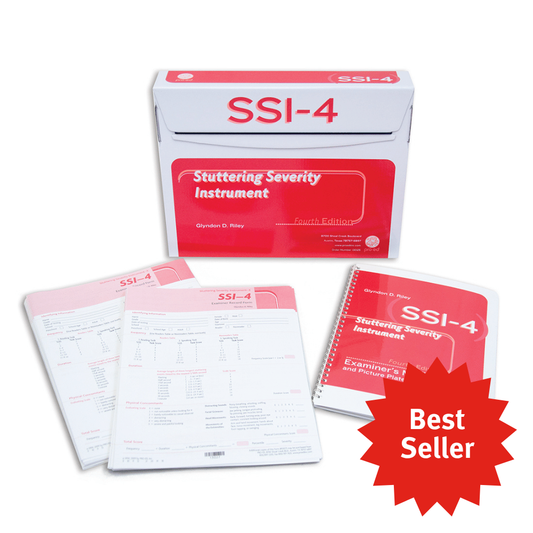 SSI-4 Stuttering Severity Instrument (Fourth Edition) complete kit