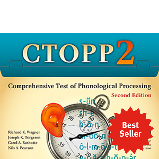 Comprehensive Test of Phonological Processing (CTOPP 2), Second Edition, Complete Kit, Canada