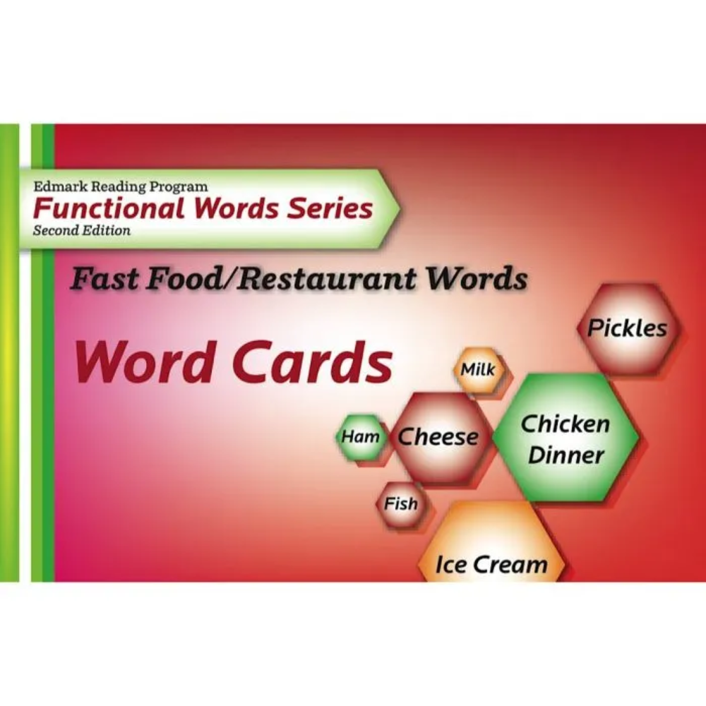 Edmark Reading Program Functional Words Series