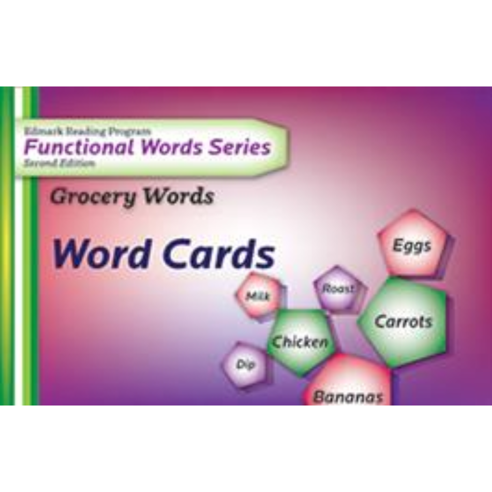 Edmark Reading Program Functional Words Series