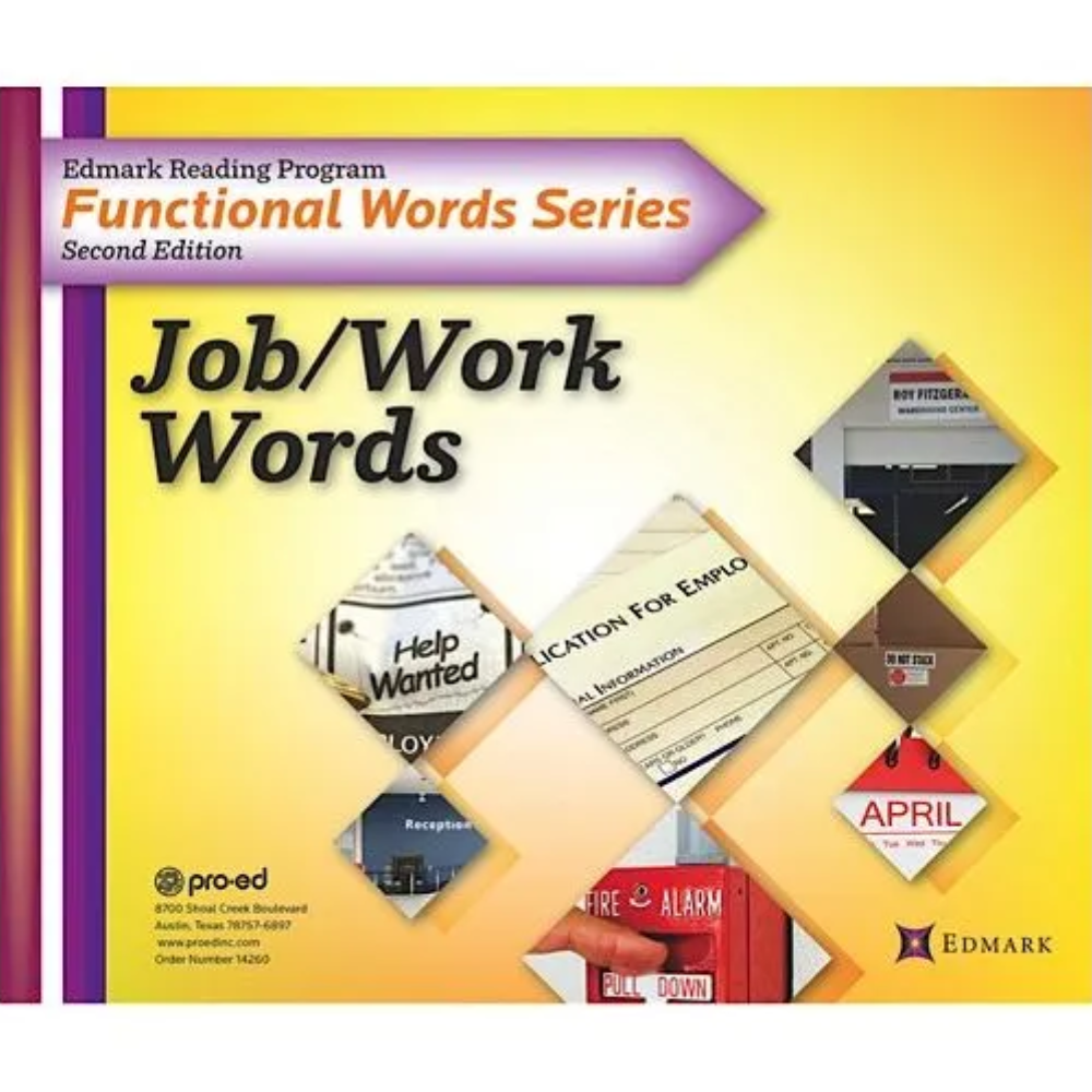 Edmark Reading Program Functional Words Series
