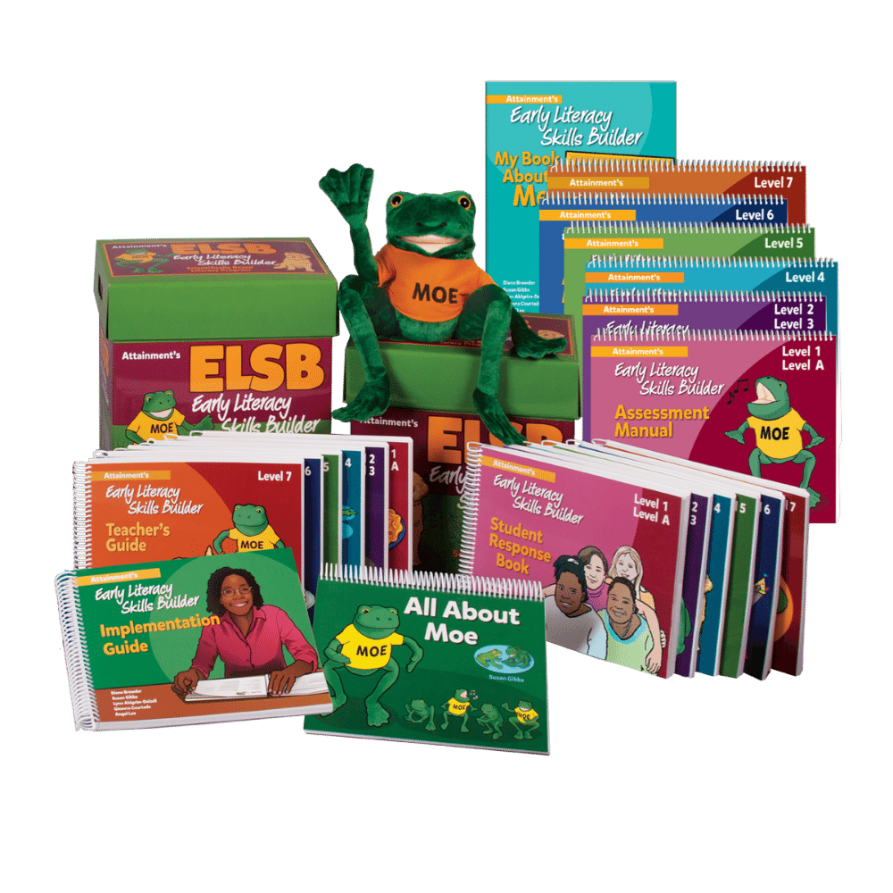 Early Literacy Skills Builder (ELSB) Curriculum Plus, literacy curriculum for students with developmental disabilities