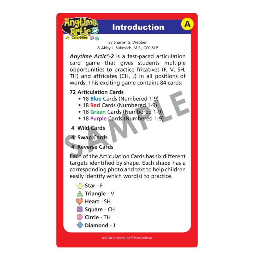 Anytime Artic Card Game: 2