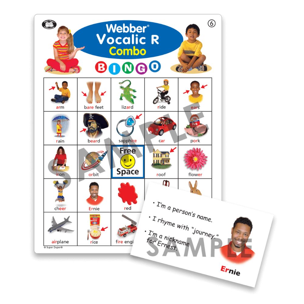 Webber® Vocalic R Bingo
