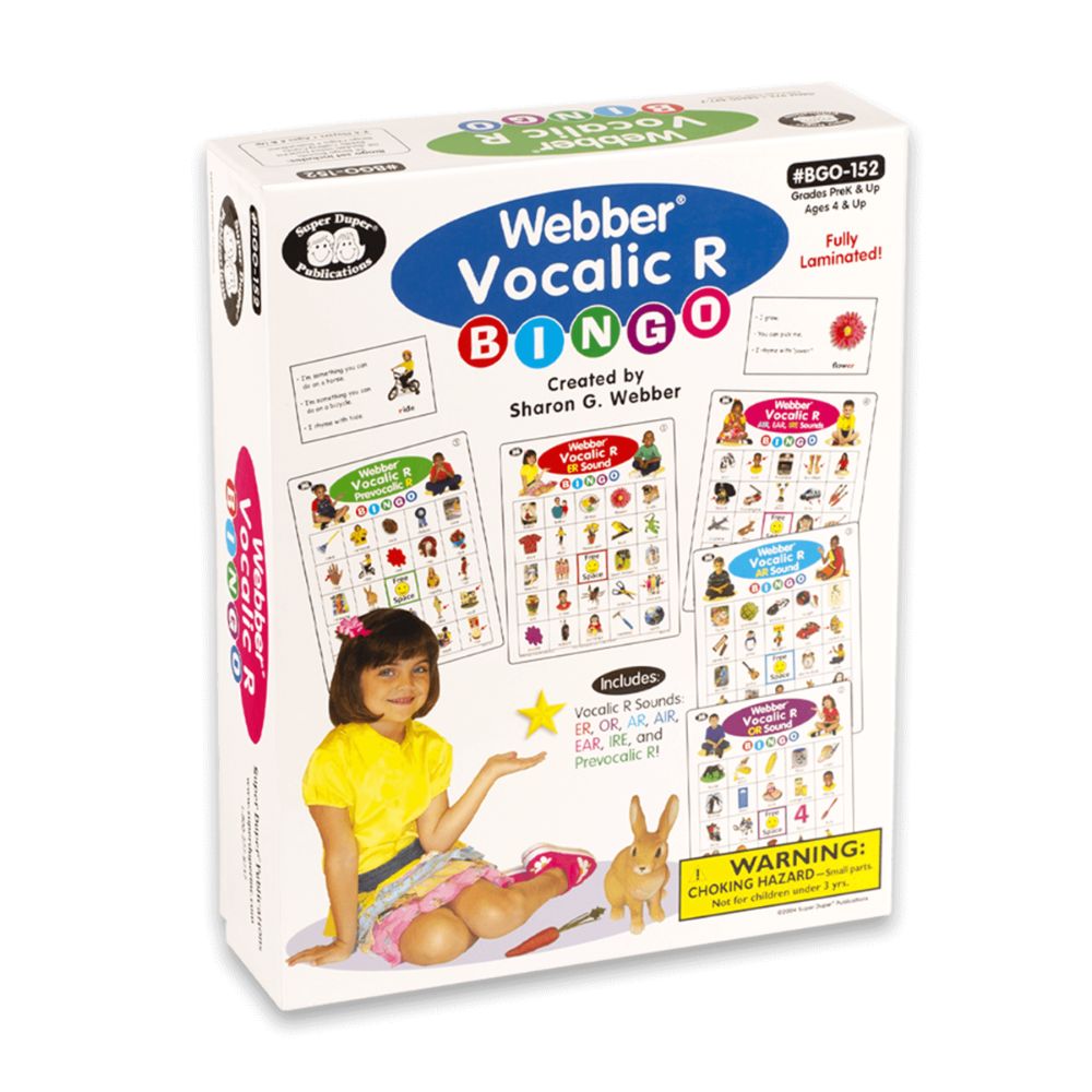 Webber® Vocalic R Bingo
