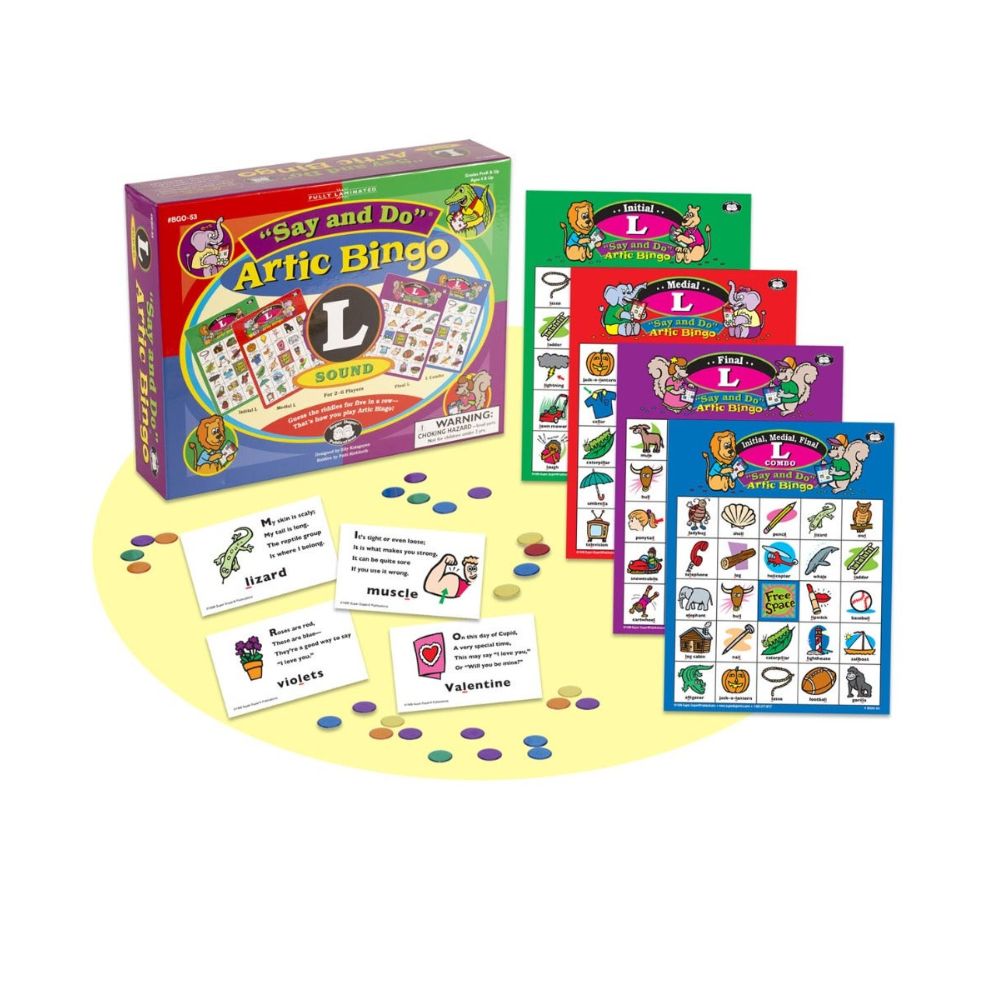 Say and Do® "L" Artic Bingo
