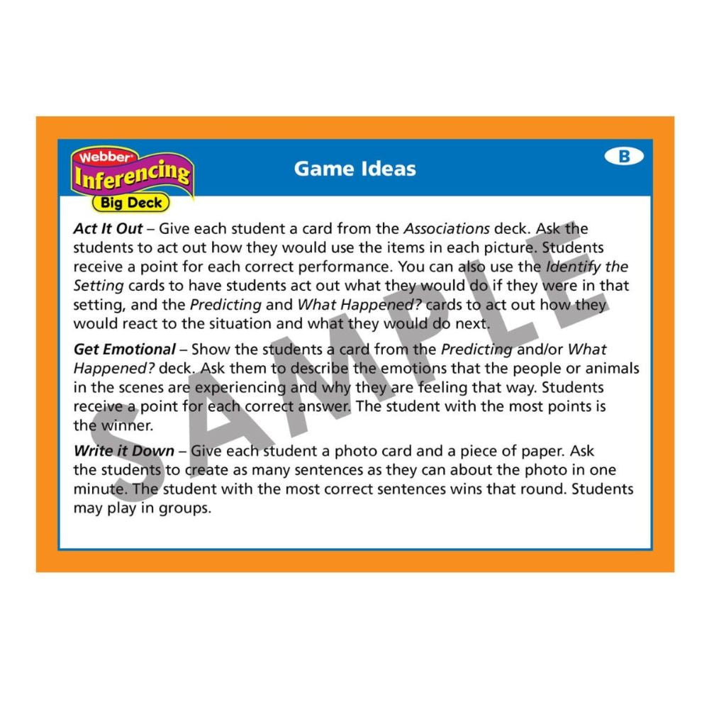 Webber® Inferencing Big Deck