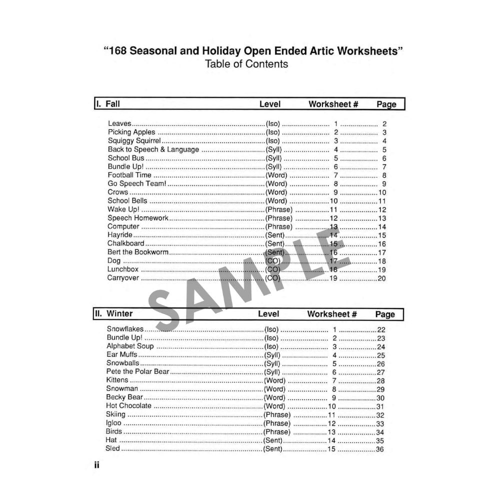 168 Seasonal & Holiday Artic Book