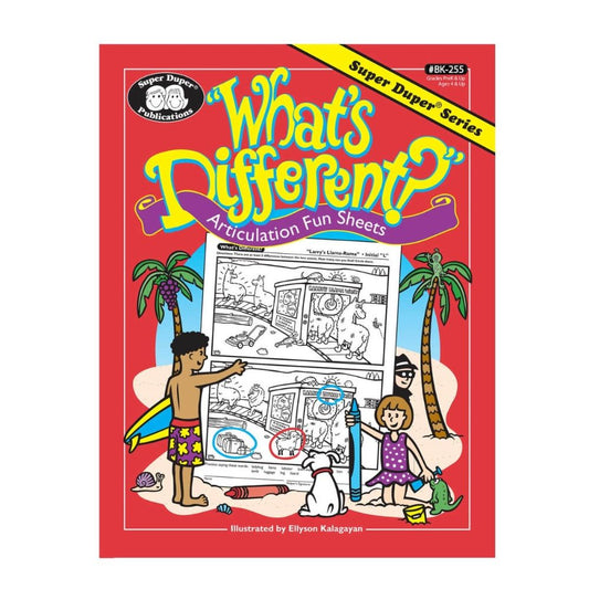 What's Different? Articulation Fun Sheets