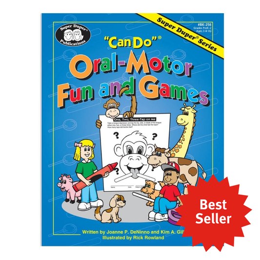 "Can DO" Oral-Motor Fun and Games book by Super Duper publications