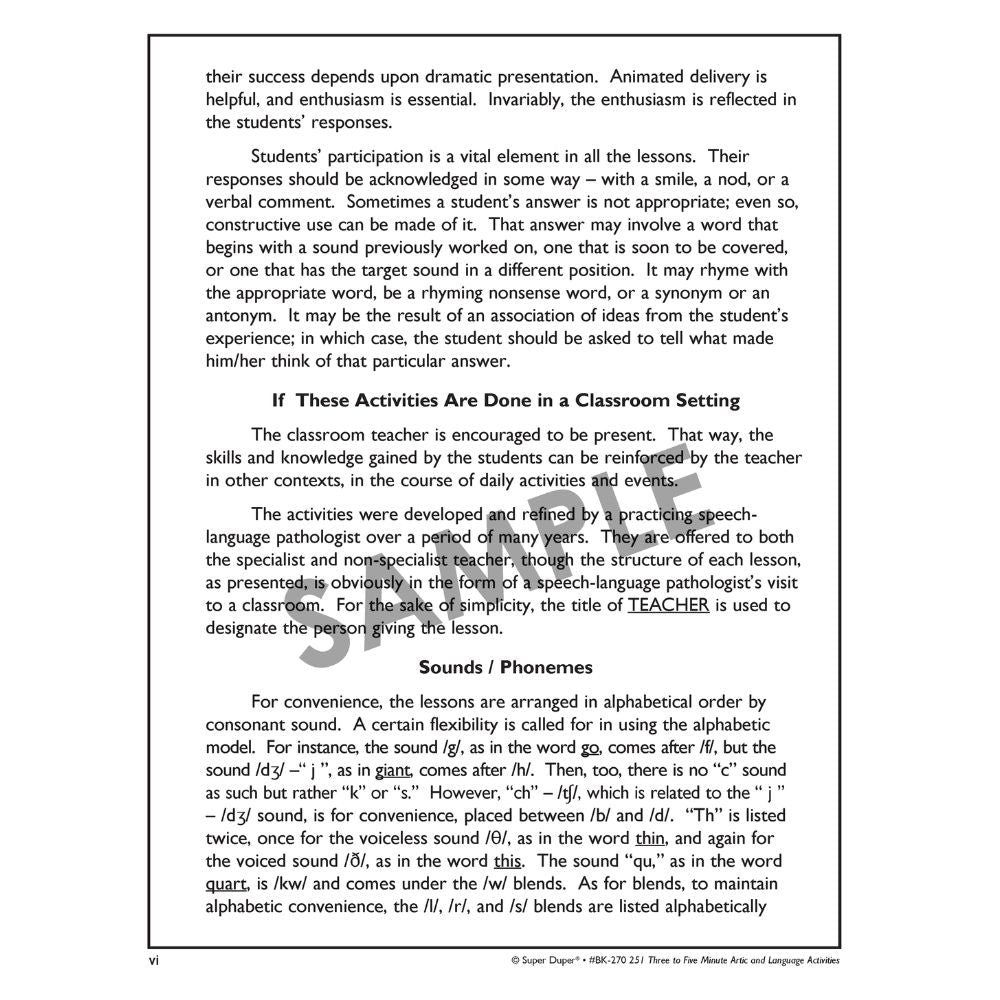 251 3-5 Min Artic Language Activities Book