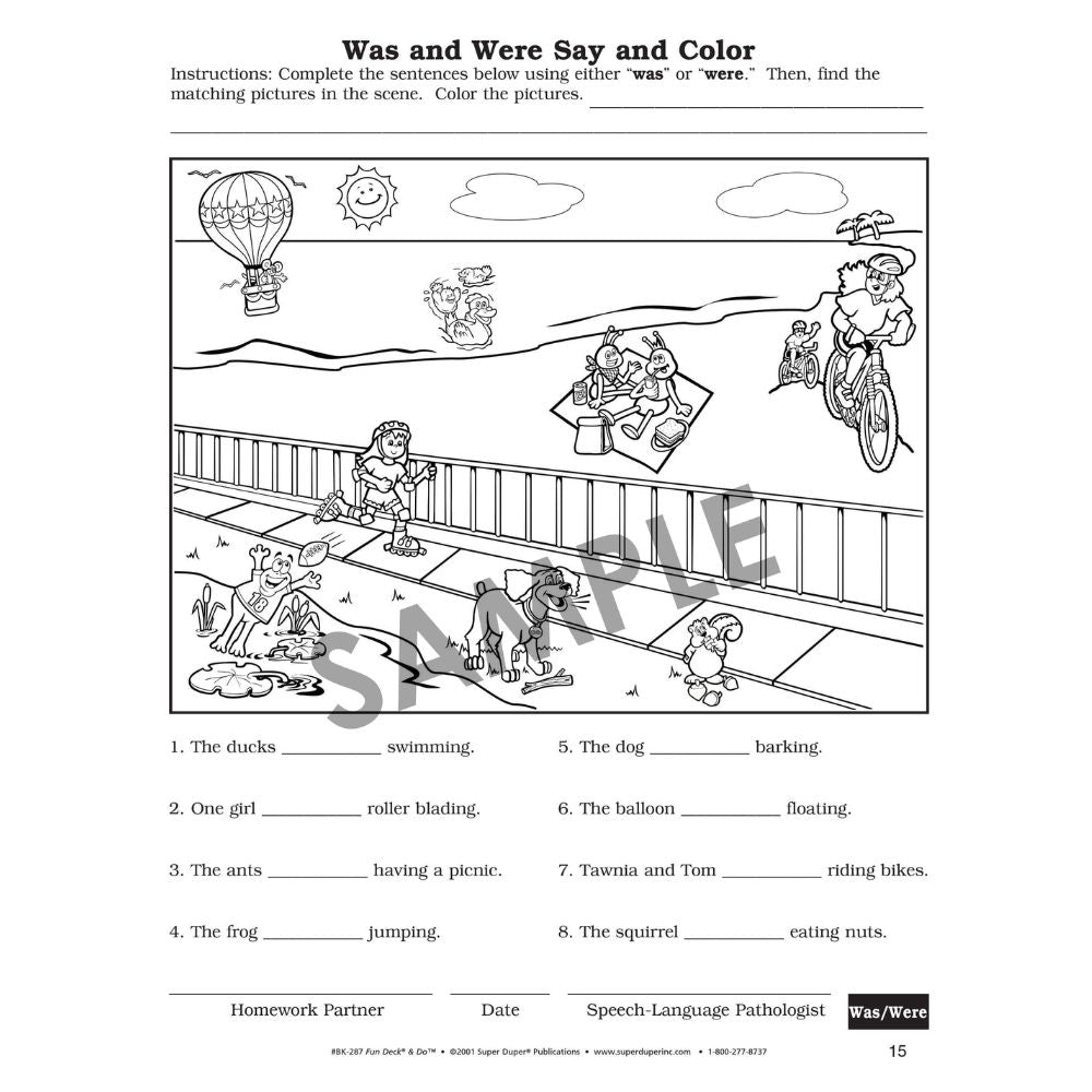 Fun Deck & Do Fun Sheets