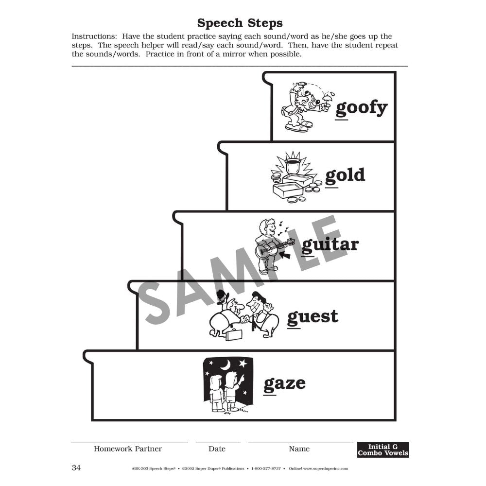Speech Steps Reproducible Drills for Artic and Language