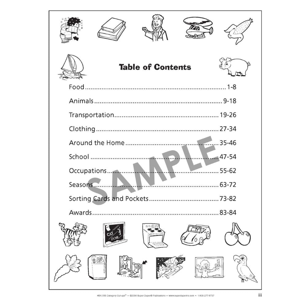Category Cut-Ups Book