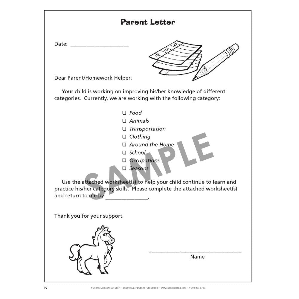 Category Cut-Ups Book