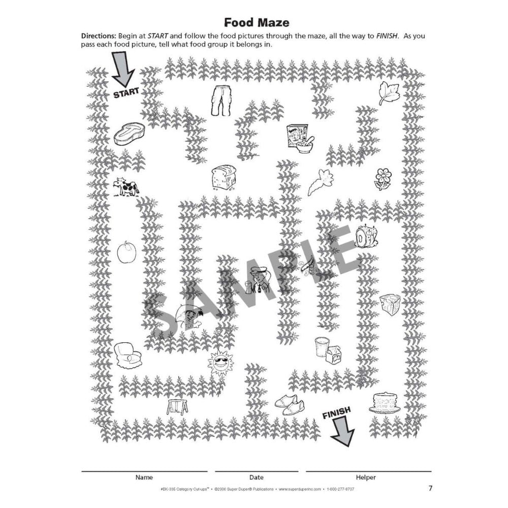 Category Cut-Ups Book