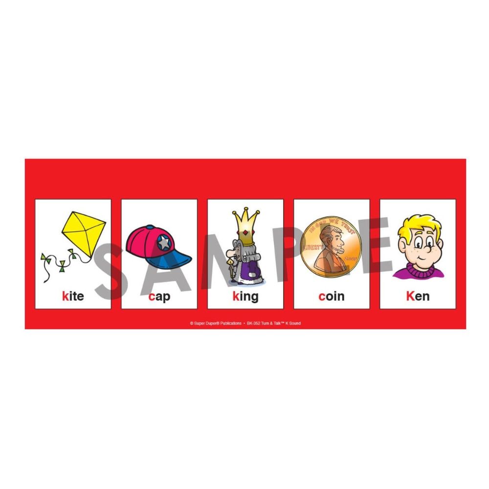 Turn & Talk K Sound Flipbook