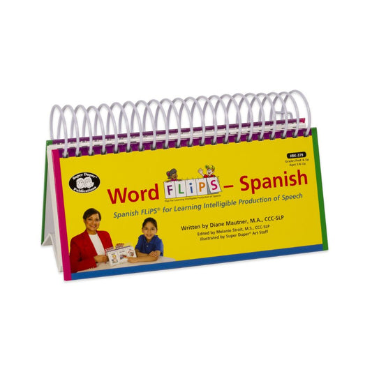 Word FliPS - Spanish Book for learning intelligible production of speech