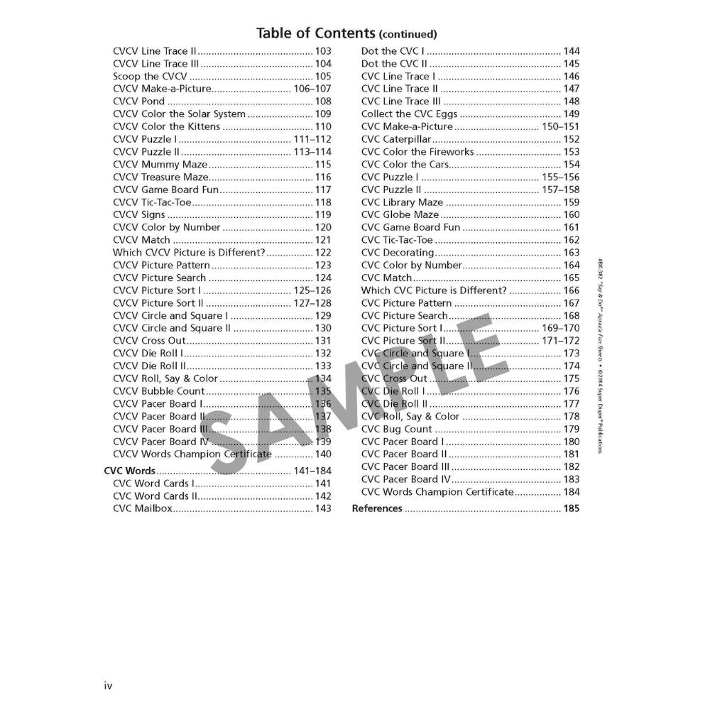 "Say & Do" Apraxia Fun Sheets