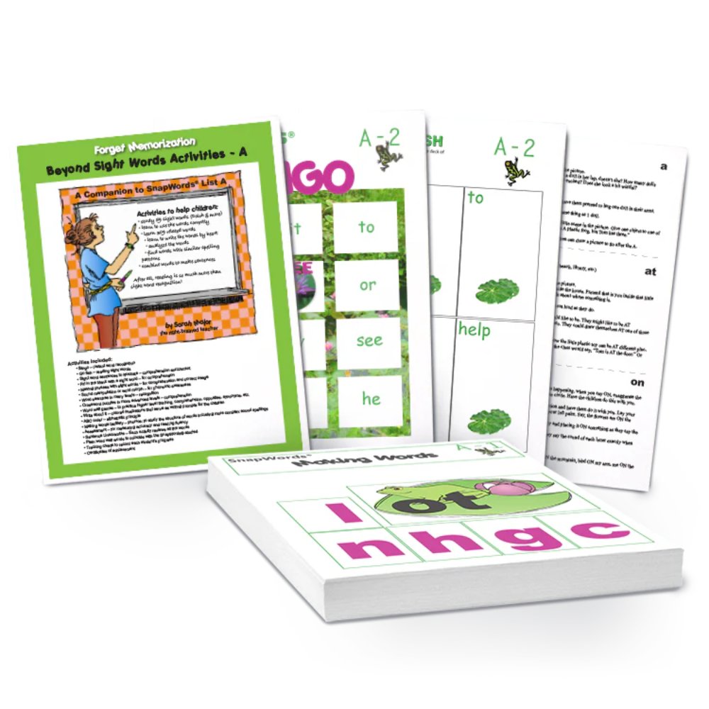 Beyond Sight Words Activities - A