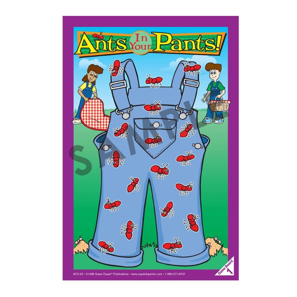 Chipper Chat® (The Original) open-ended game board: Ants in Your Pants!