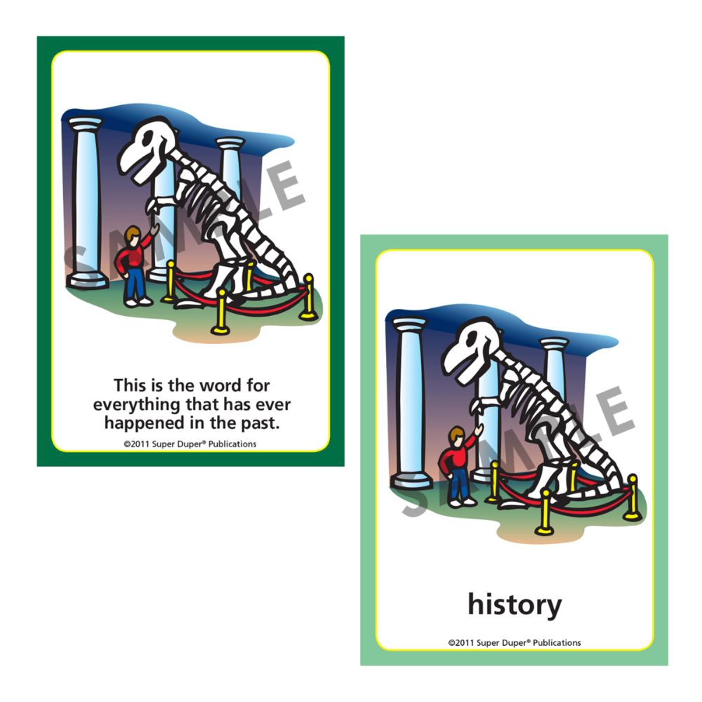 Webber® Core Curriculum Vocabulary Cards - Level PreK-K