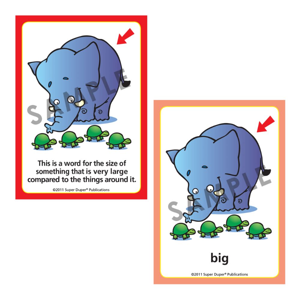 Webber® Core Curriculum Vocabulary Cards - Level PreK-K