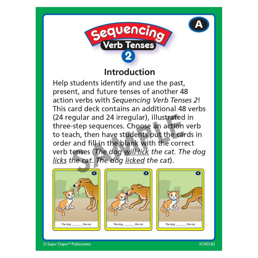 Sequencing Verb Tenses Combo (Set 1 & 2)