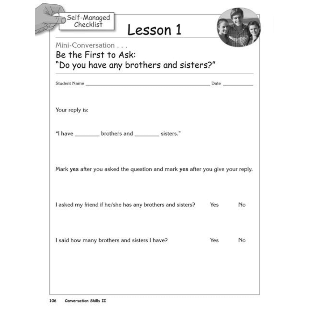 Conversational Skills Lesson 1