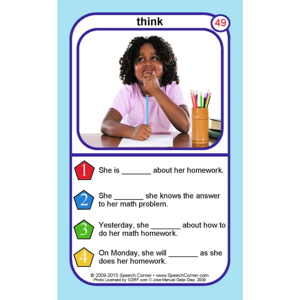 Irregular Verbs Double Dice Add-On Deck