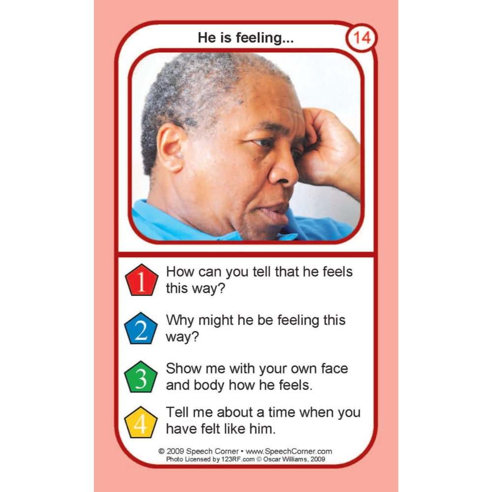 Feelings And Emotions Double Dice Deck