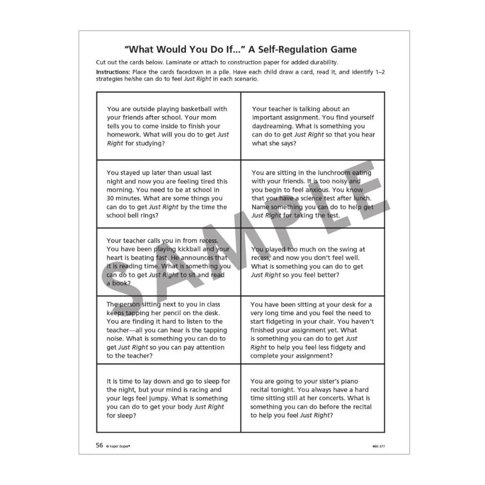 Sensory Diet Cards & Fun Sheets Combo