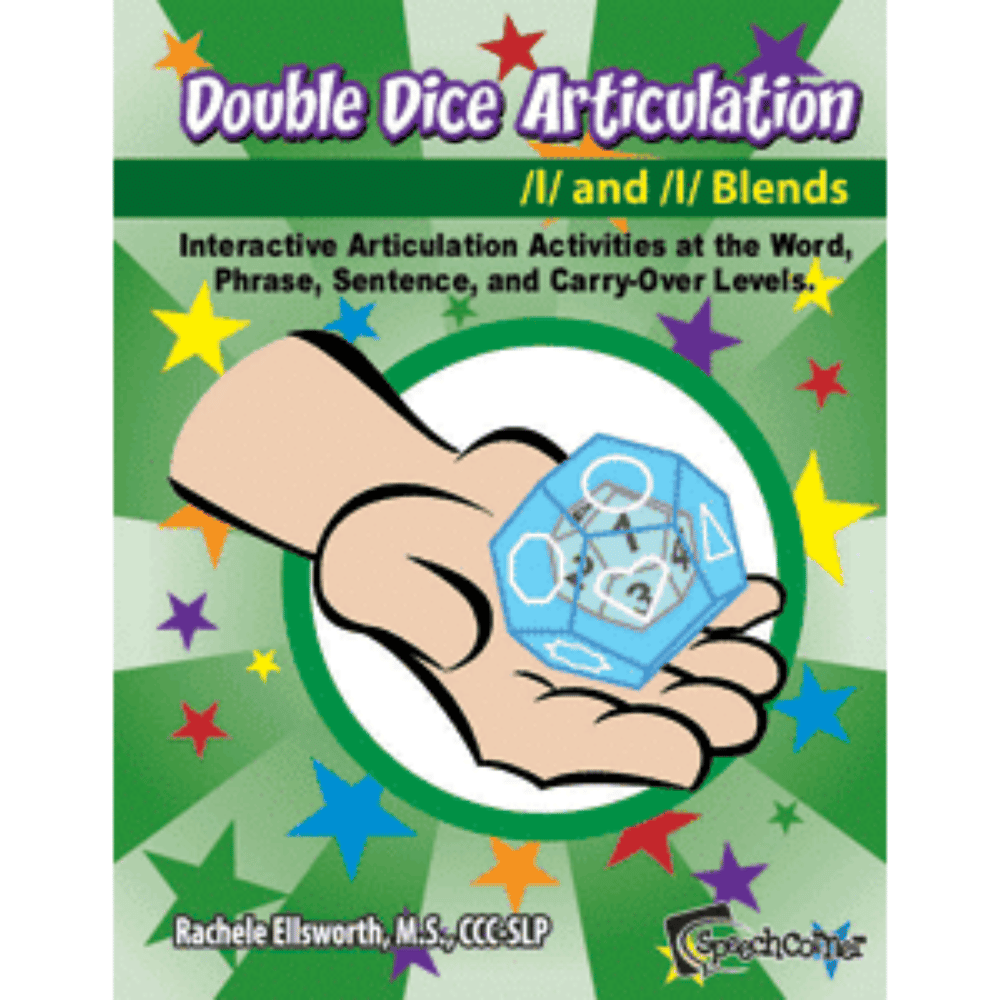 Double Dice Articulation Vocalic /L/ and /L/ Blends Workbook Cover