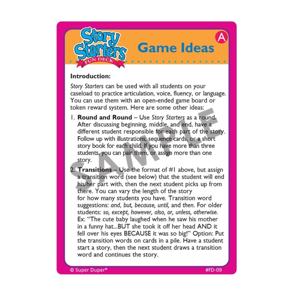 Story Starters Fun Deck®
