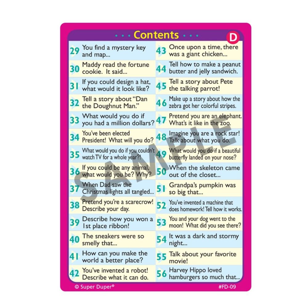 Story Starters Fun Deck®