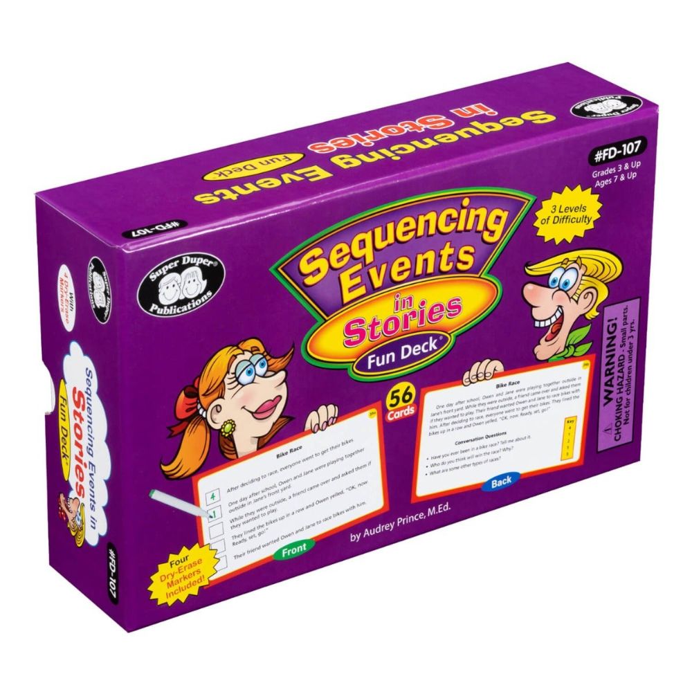 Sequencing Events in Stories Fun Deck®