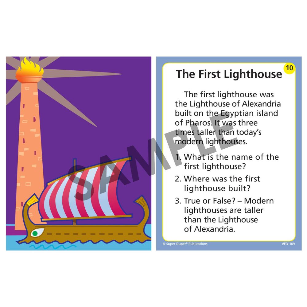 Auditory Memory Social Studies Stories Fun Deck