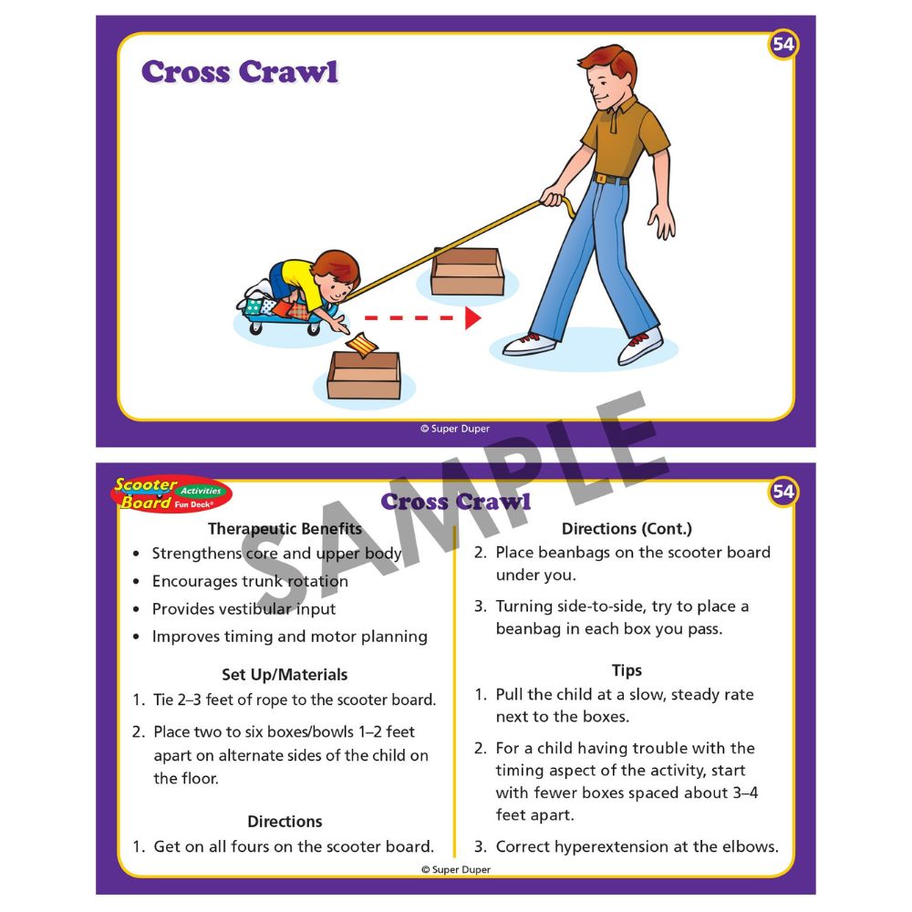 Scooter Board Activities Fun Deck®
