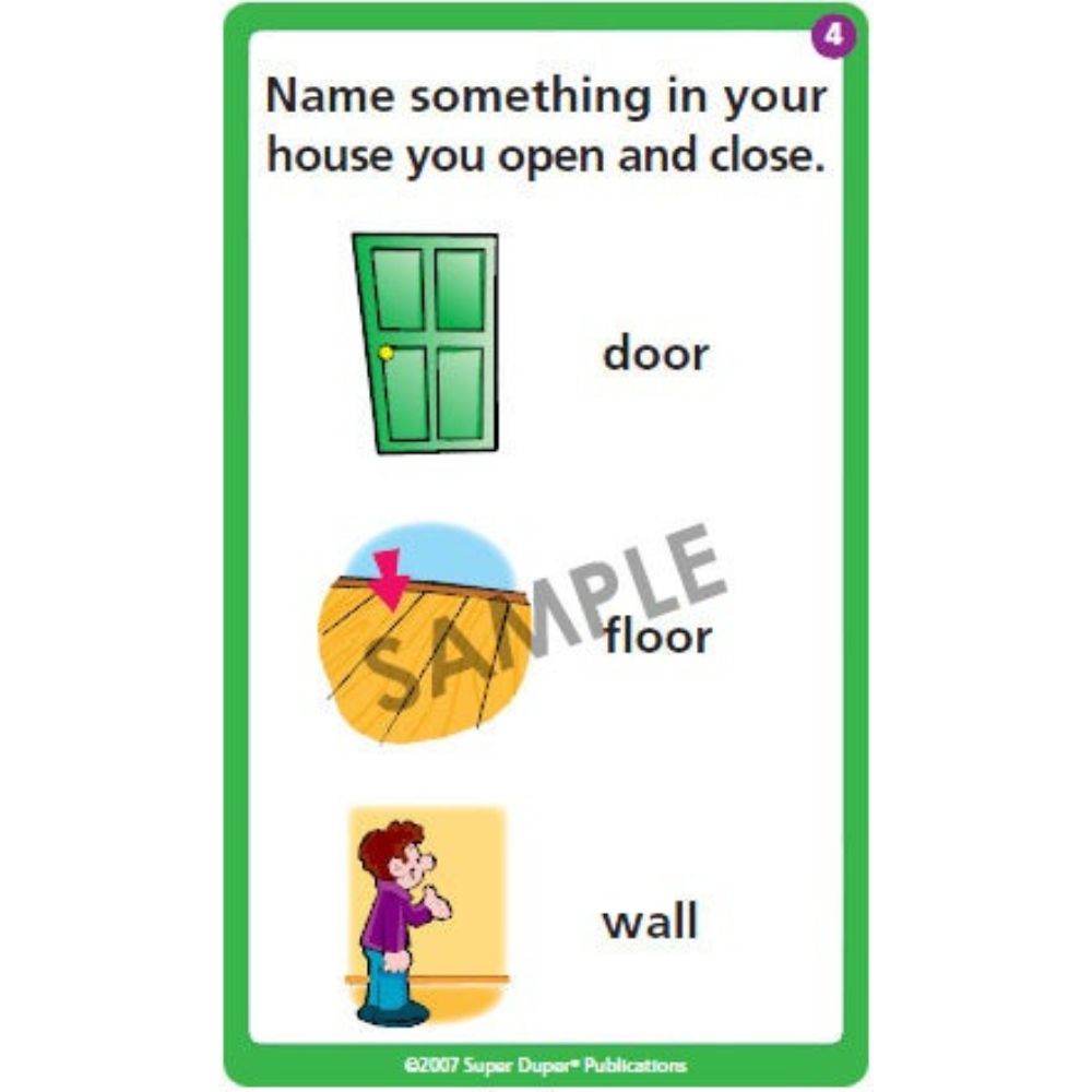 Auditory Memory For Inferences Fun Deck