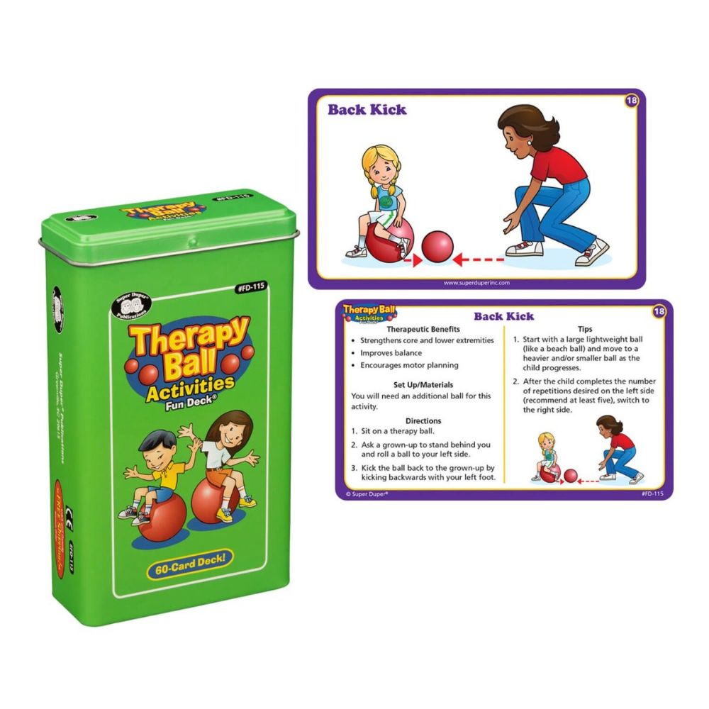 Therapy Ball Activities Fun Deck®