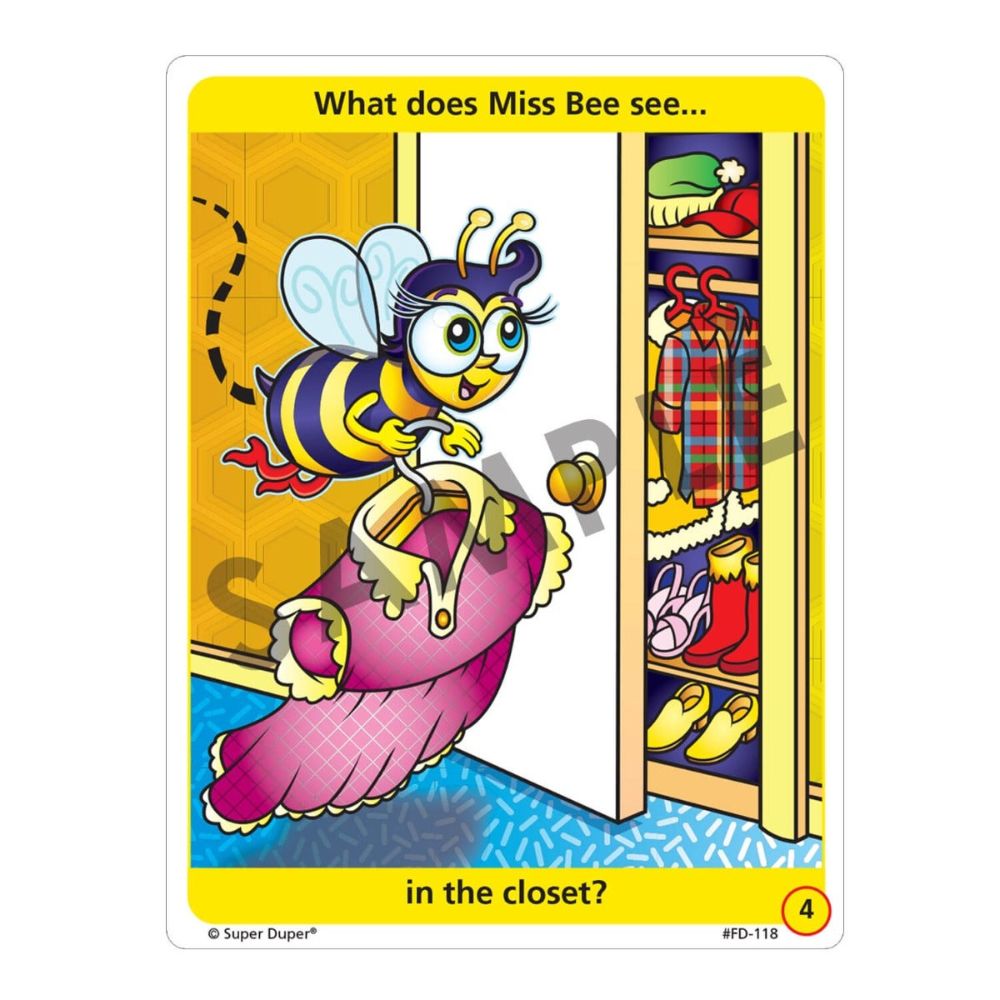 What Does Miss Bee See? Fun Deck®