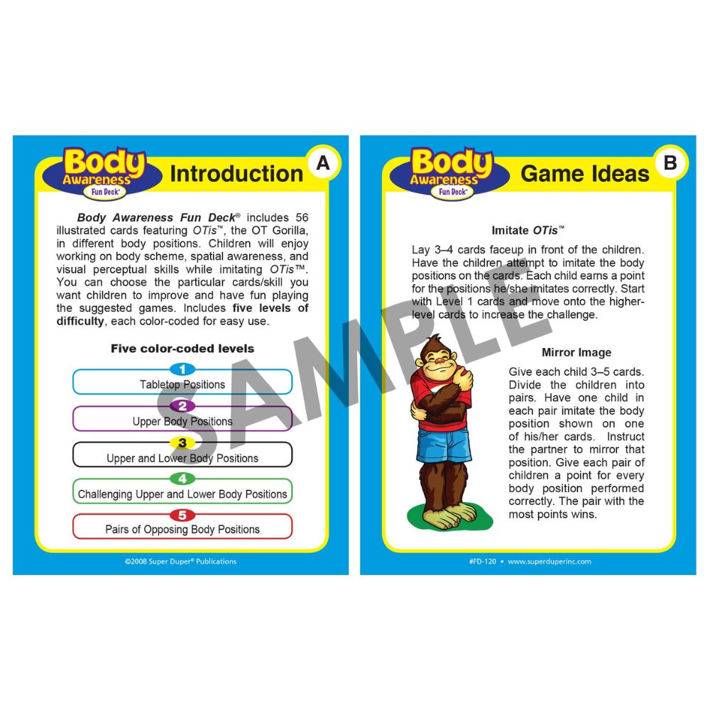 Body Awareness Fun Deck