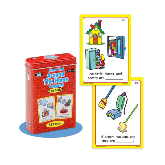Name That Around the Home Category! Fun Deck®