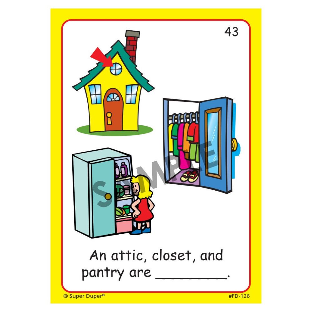 Name That Around the Home Category! Fun Deck®