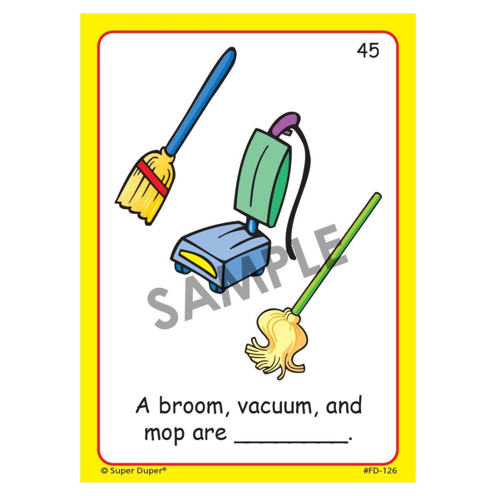 Name That Around the Home Category! Fun Deck®