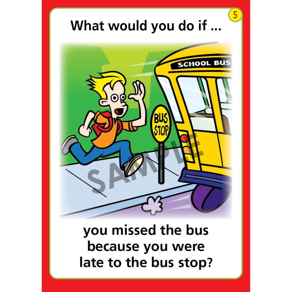 What Would You Do At School If... Fun Deck®