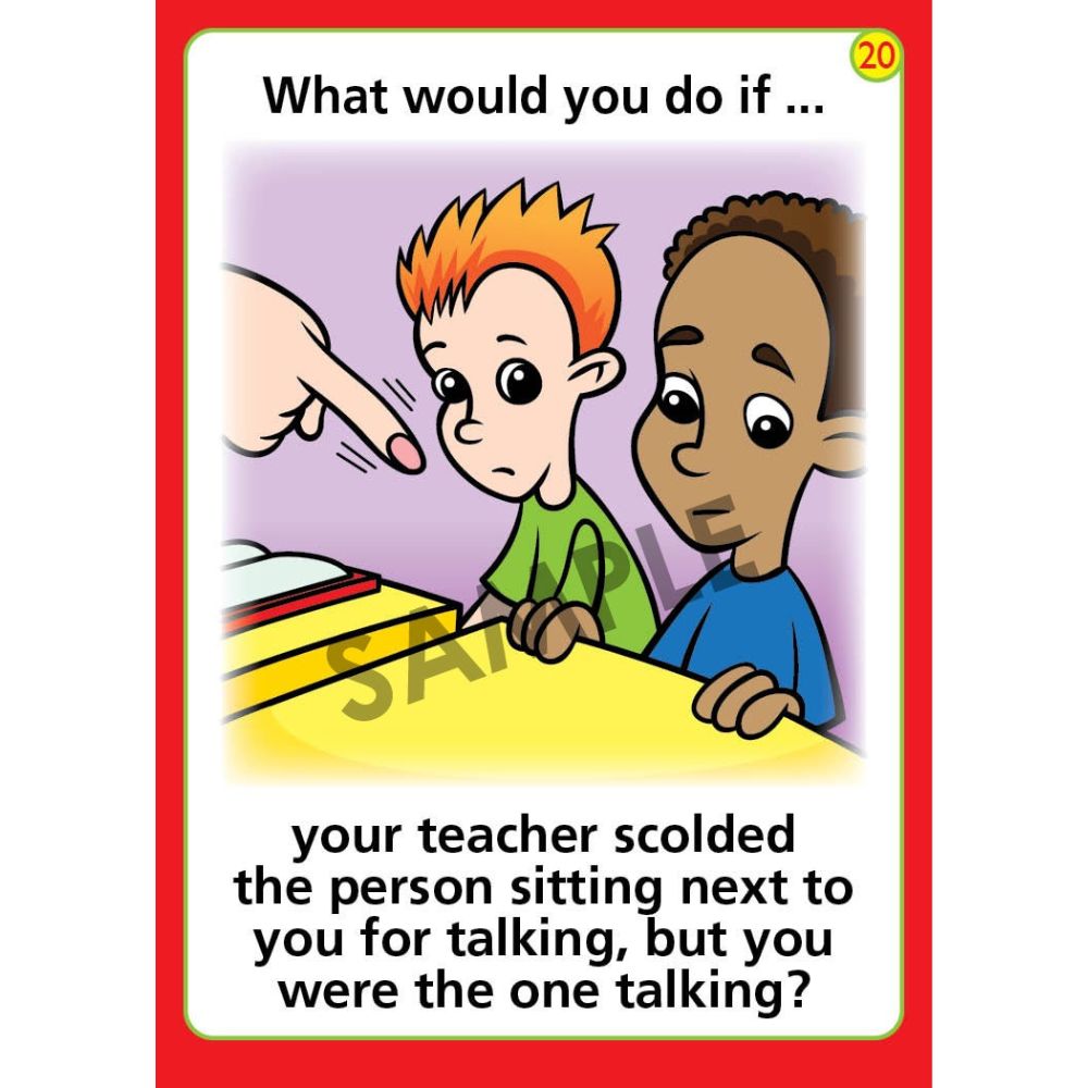 What Would You Do At School If... Fun Deck®